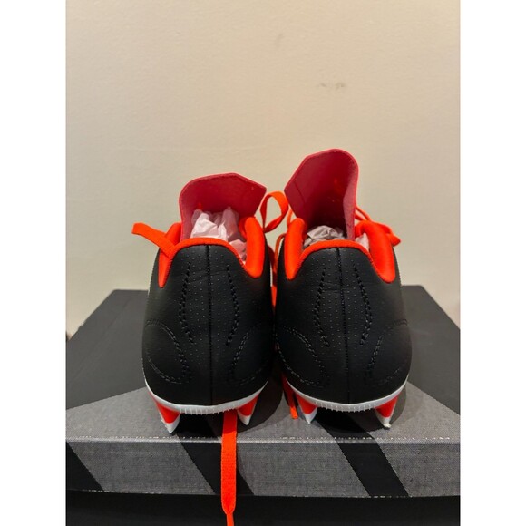 NEW Adidas Predator Club FxG Black & Orange Soccer Cleats - Youth 4 - Picture 4 of 10